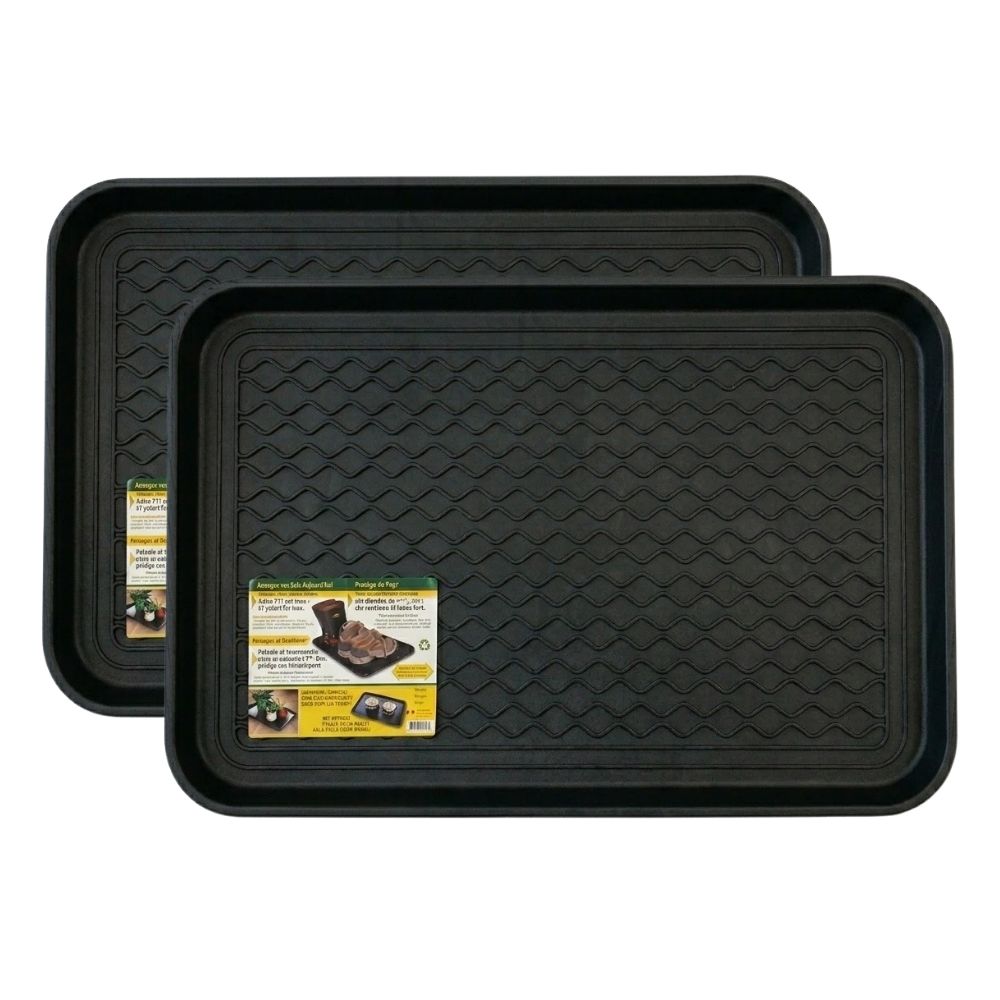 Heavy Duty Boot Tray – 24 x 16 in Pack of 2| Made in Canada